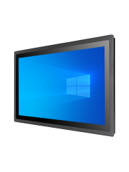 Monitor industrial empotrable de 23,8", 16:9, IP65 frontal, Pantalla táctil, 12 ~ 36 V