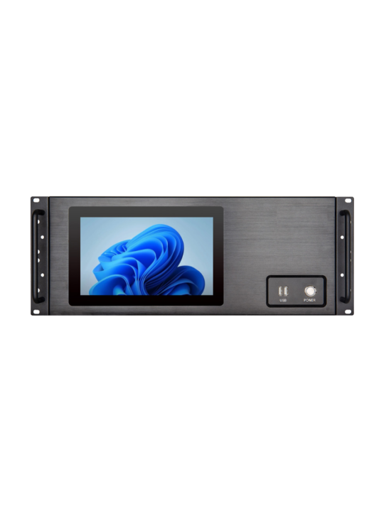 Panel PC Rack Industriale 9", 16:9, IP65, 12 ~ 36 V