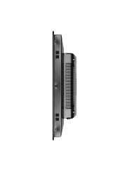 Panel mount industrial monitor 12,1", 16:10, IP65 front, Touchscreen